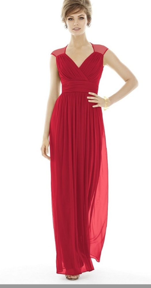 Alfred Sung D693 Bridesmaid Dress